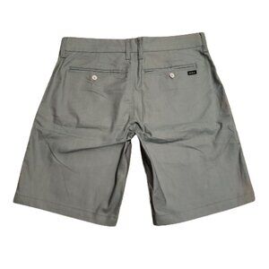 RVCA Nature x Industry Chino Shorts Men's 30 Blue Preppy Summer Skate Golf